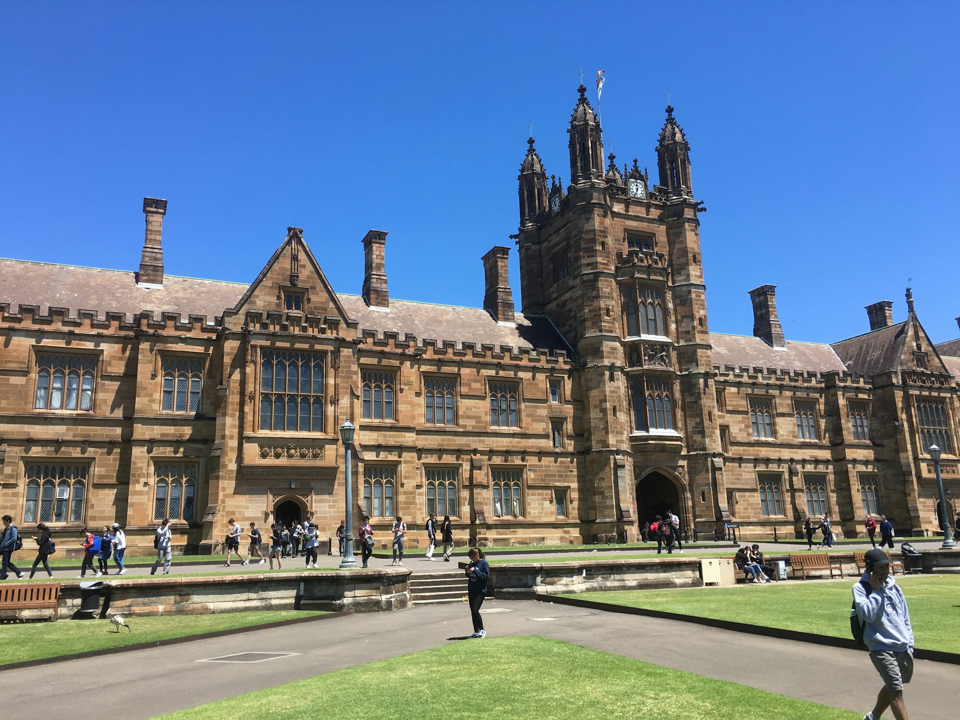 University campus in Australia